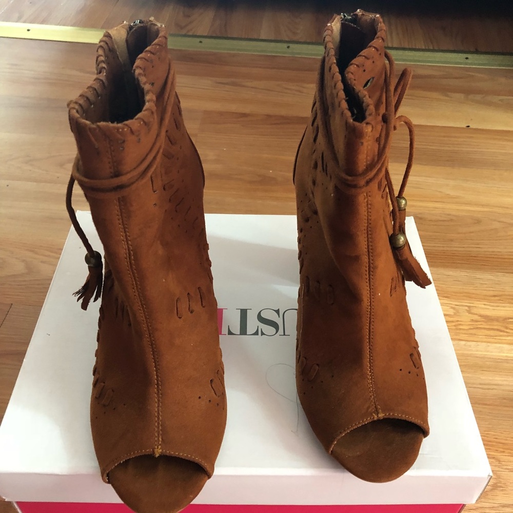 Suede Booties - Picture 4 of 4